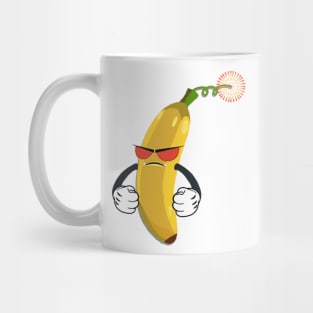 Angry Banana Tshirt Mug